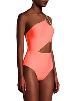 India Asymmetric One-Piece Swimsuit