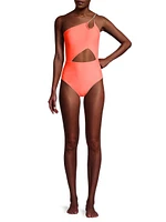 India Asymmetric One-Piece Swimsuit