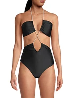 Haylee Cut-Out One-Piece Swimsuit