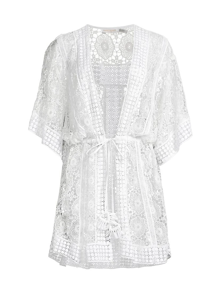 Robin Lace Cover-Up Minidress