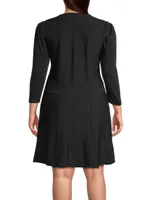 Knit Knee-Length Dress