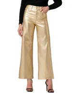 The Mia Metallic Ankle Jeans