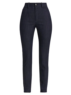 Leith Cropped Straight-Leg Pants