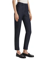 Leith Cropped Straight-Leg Pants