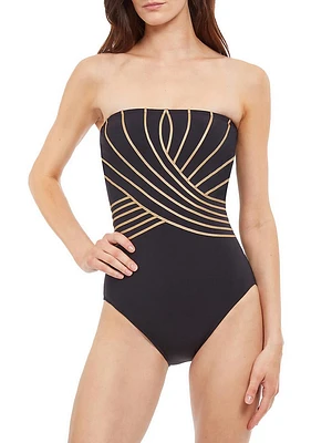 Embrace Strapless One-Piece Swimsuit