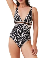 Wild Nostalgia One-Piece Swimsuit