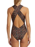 Kieran Crisscrossed One-Piece Swimsuit