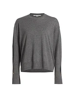 Iconic Knit Long-Sleeve Sweater