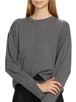 Iconic Knit Long-Sleeve Sweater