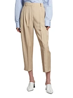 Iconic Pleated Cropped Pants