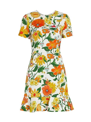 Garden Floral Minidress