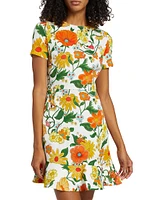 Garden Floral Minidress