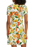 Garden Floral Minidress