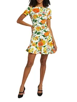 Garden Floral Minidress