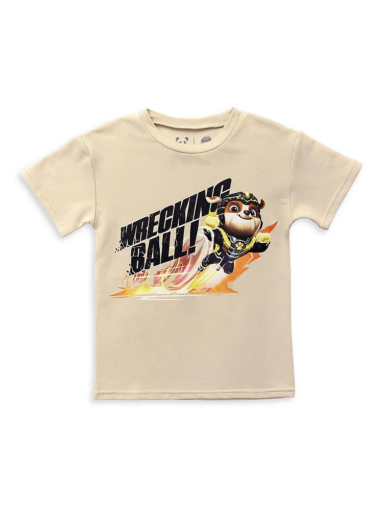 Baby Boy's, Little Boy's & Bellabu Bear x PAW Patrol Rubble Graphic T-Shirt