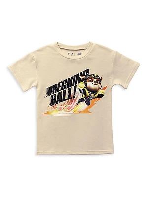 Baby Boy's, Little Boy's & Bellabu Bear x PAW Patrol Rubble Graphic T-Shirt