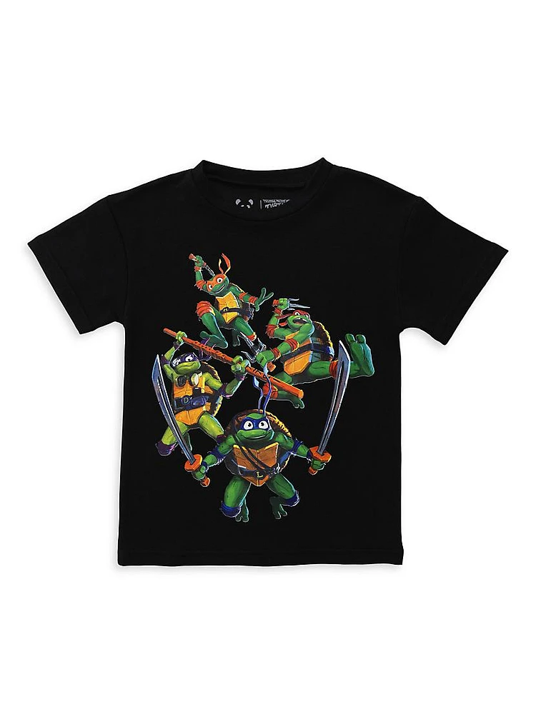 Baby Boy's, Little Boy's & Ninja Turtle Crewneck T-Shirt