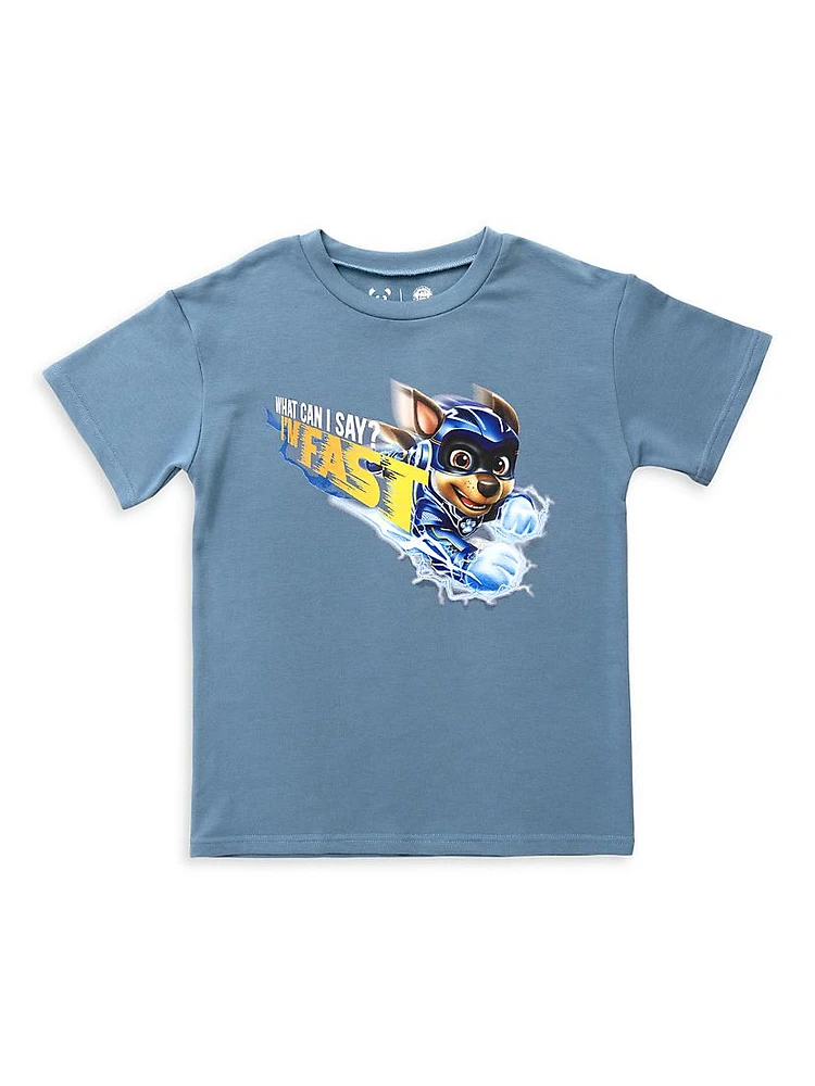 Baby Boy's, Little Boy's & Bellabu Bear x PAW Patrol Chase Graphic T-Shirt