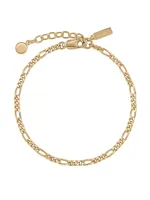 The Thin Figaro Chain Bracelet