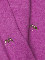 Hidden Gems Cotton-Blend Crewneck Sweater