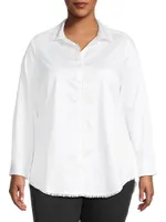 Round About Cotton Long-Sleeve Shirt