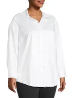 Round About Cotton Long-Sleeve Shirt