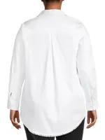 Round About Cotton Long-Sleeve Shirt