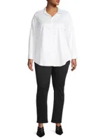 Round About Cotton Long-Sleeve Shirt