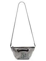 Via Dei Giardini 15 Crystal-Embellished Tote Bag