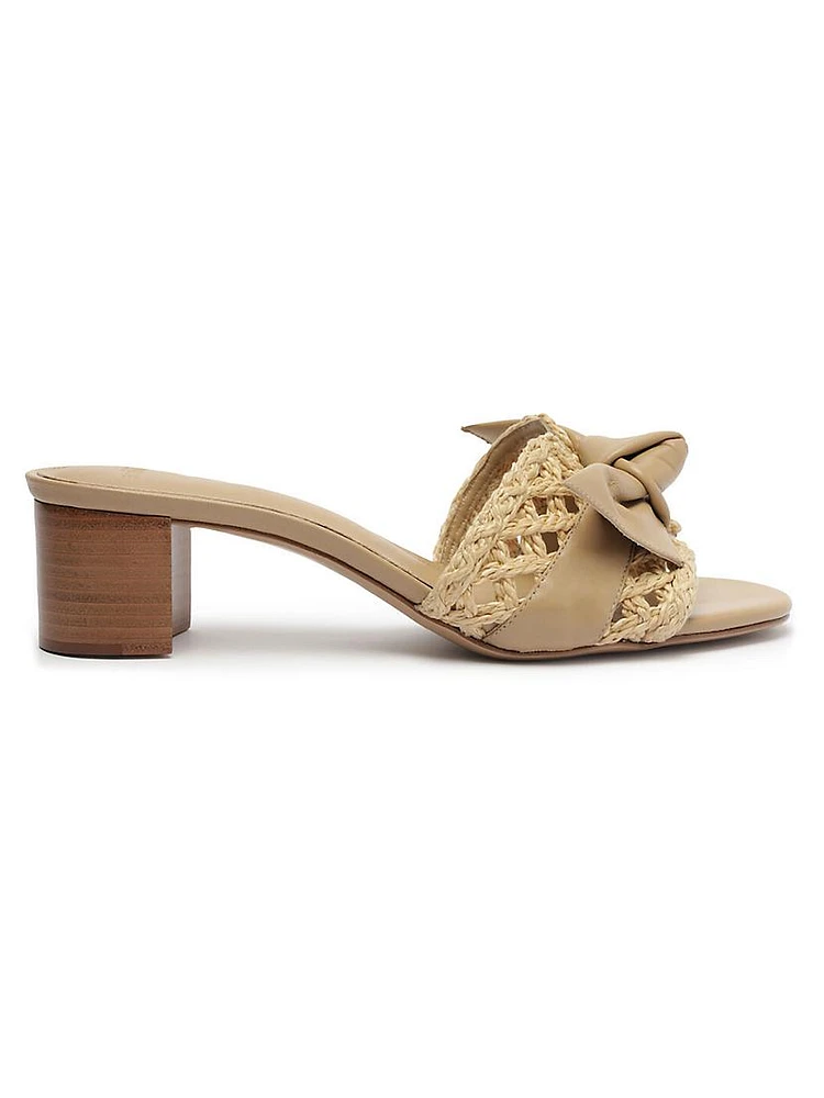 Maxi Clarita 45MM Raffia Sandals