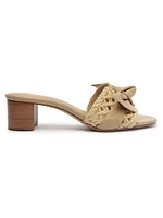 Maxi Clarita 45MM Raffia Sandals