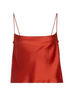 Satin Cowlneck Camisole