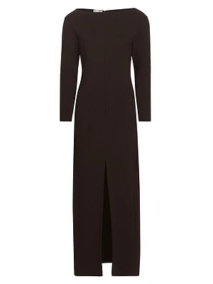 Reysha Wool-Blend Maxi Dress