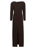 Reysha Wool-Blend Maxi Dress