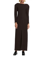 Reysha Wool-Blend Maxi Dress