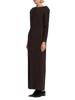 Reysha Wool-Blend Maxi Dress