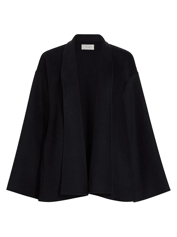 Edmond Cashmere Cape Jacket