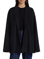 Edmond Cashmere Cape Jacket