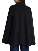 Edmond Cashmere Cape Jacket