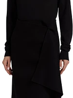 Bartellina Cashmere Wrap Skirt