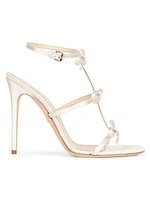 90MM Silk Strappy Sandals