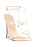 90MM Silk Strappy Sandals