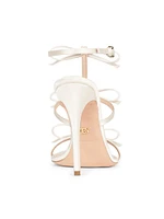 90MM Silk Strappy Sandals