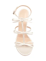 90MM Silk Strappy Sandals