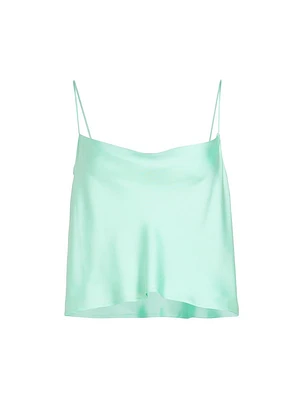 Silk Cowlneck Camisole