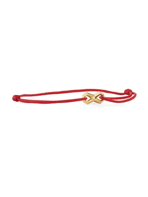 Infinity Link Cord Bracelet