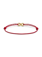 Infinity Link Cord Bracelet