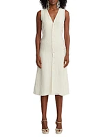 Berke Tailored Linen & Silk Dress