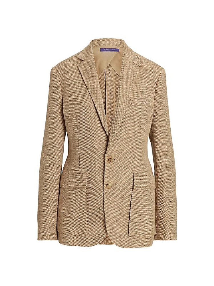 Rileigh Broken Twill Linen Blazer