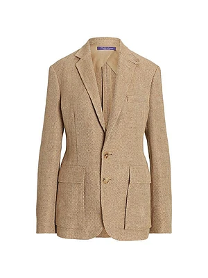 Rileigh Broken Twill Linen Blazer